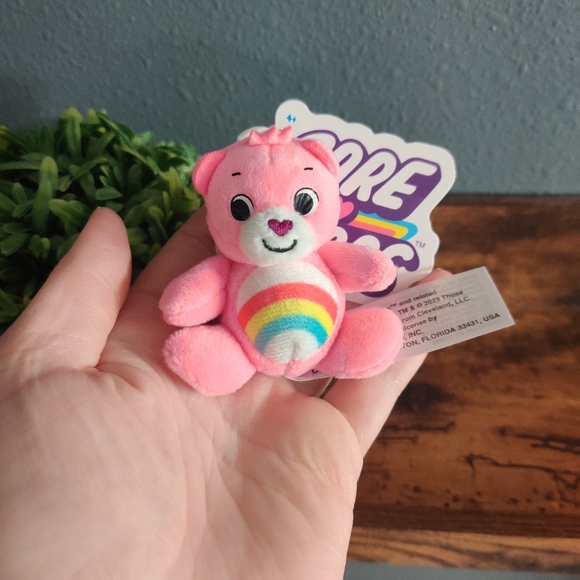 Care Bears micro plush harmony cheer grumpy set 3 bundle stuffed animals nwt - Picture 7 of 8